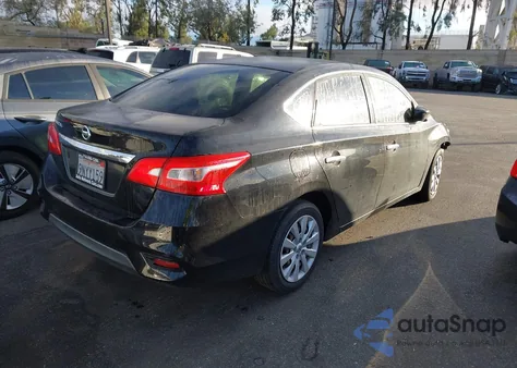 2016 Nissan Sentra S from USA, damaged, VIN 3N1AB7AP9GY282127